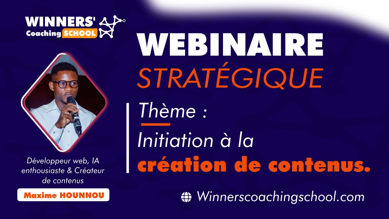 Initiation à la création de contenu